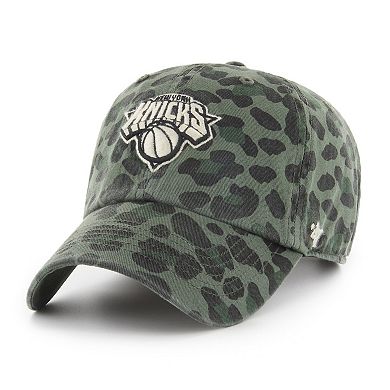Women's '47 Green New York Knicks Bagheera Clean Up Adjustable Hat