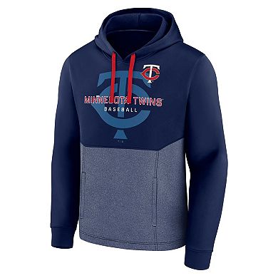 Men's Fanatics Branded Navy Minnesota Twins Call the Shots Pullover Hoodie