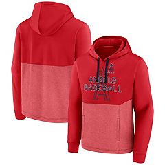 Los Angeles Angels Of Anaheim Iconic Primary Colour Logo Graphic Hoodie -  Mens