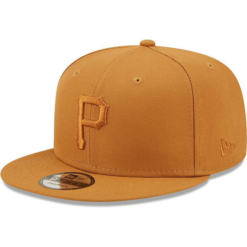 Mens New Era Brown Pittsburgh Pirates Color Pack Tonal 9FIFTY Snapback Hat