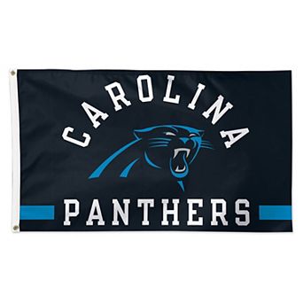WinCraft Carolina Panthers 3' x 5' Classic Logo 1-Sided Deluxe Flag