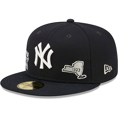 Men's New Era Navy New York Yankees Identity 59FIFTY Fitted Hat