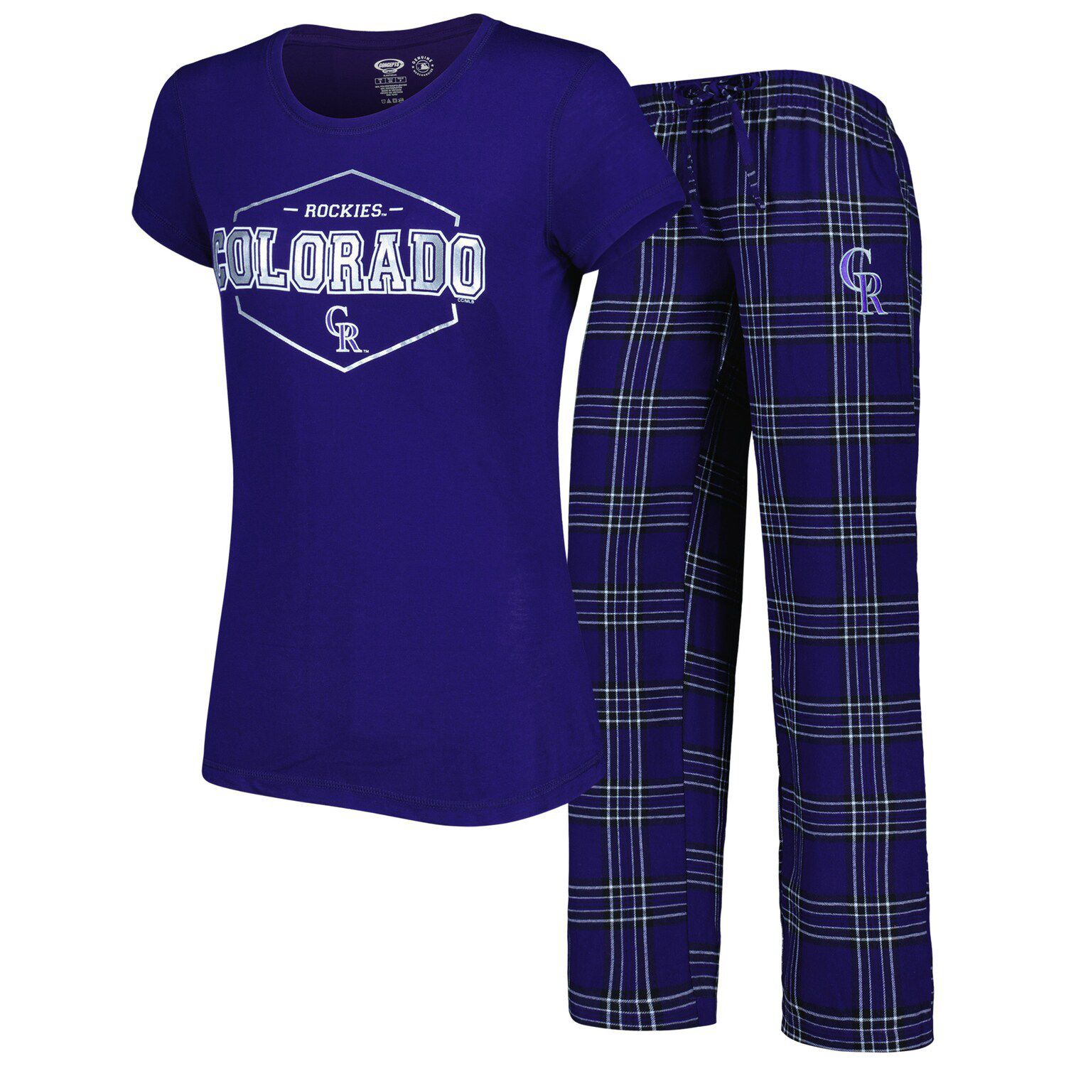St. Louis Cardinals Concepts Sport Women's Plus Size T-Shirt and Flannel  Pants Sleep Set - Navy