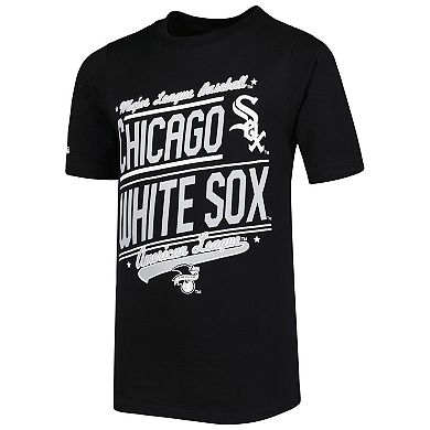 Youth Stitches Black/White Chicago White Sox Combo T-Shirt Set
