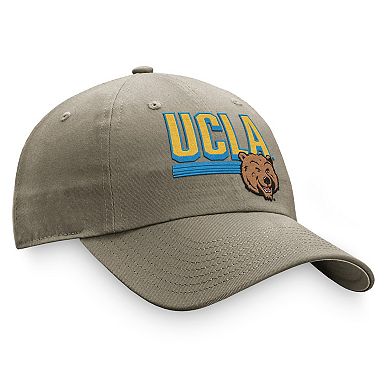 Men's Top of the World Khaki UCLA Bruins Slice Adjustable Hat