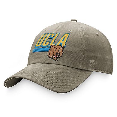 Men's Top of the World Khaki UCLA Bruins Slice Adjustable Hat