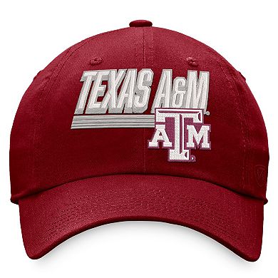 Men's Top of the World Maroon Texas A&M Aggies Slice Adjustable Hat
