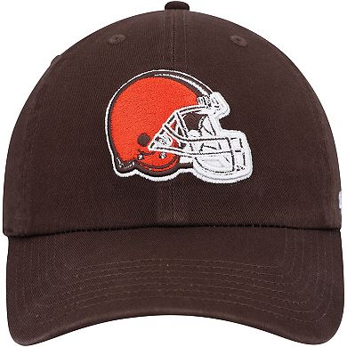 Youth '47 Brown Cleveland Browns Team Logo Clean Up Adjustable Hat