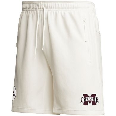 Men's adidas Cream Mississippi State Bulldogs Zero Dye AEROREADY Shorts