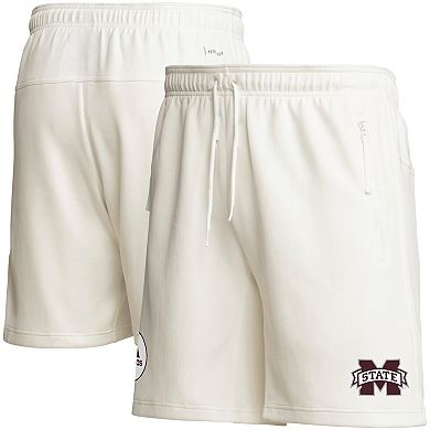 Men's adidas Cream Mississippi State Bulldogs Zero Dye AEROREADY Shorts