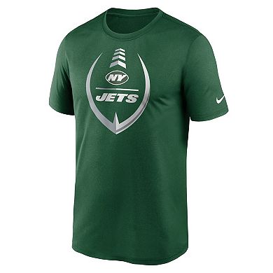 Men's Nike Green New York Jets Icon Legend Performance T-Shirt