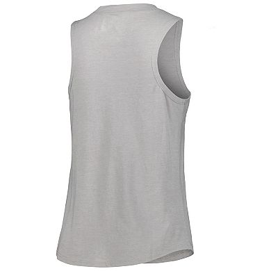 Women's Concepts Sport Heather Gray/Heather Navy Winnipeg Jets Meter Muscle Tank Top & Pants Sleep Set