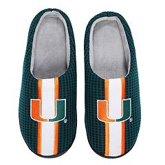 FOCO Miami Dolphins Big Logo Color Edge Slippers