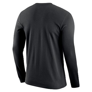 Men's Nike Black Oregon Ducks Basketball Long Sleeve T-Shirt