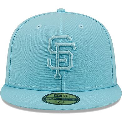 Men's New Era Light Blue San Francisco Giants Color Pack 59FIFTY Fitted Hat