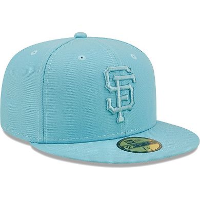 Men's New Era Light Blue San Francisco Giants Color Pack 59FIFTY Fitted Hat