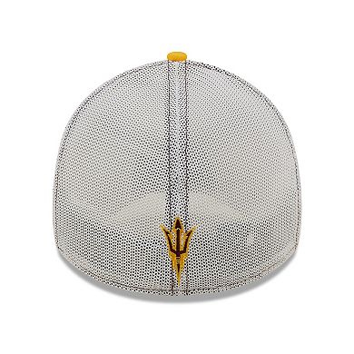 Men's New Era Maroon/Gold Arizona State Sun Devils Banded 39THIRTY Flex Hat