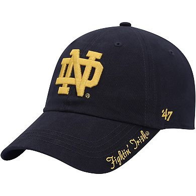 Women's '47 Navy Notre Dame Fighting Irish Miata Clean Up Logo Adjustable Hat