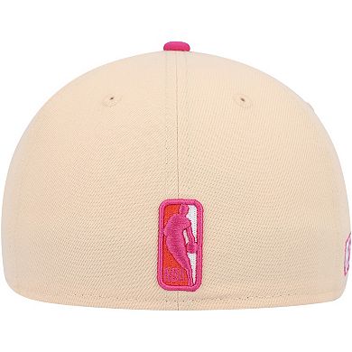 Men's New Era Orange/Pink New York Knicks Passion Mango 59FIFTY Fitted Hat