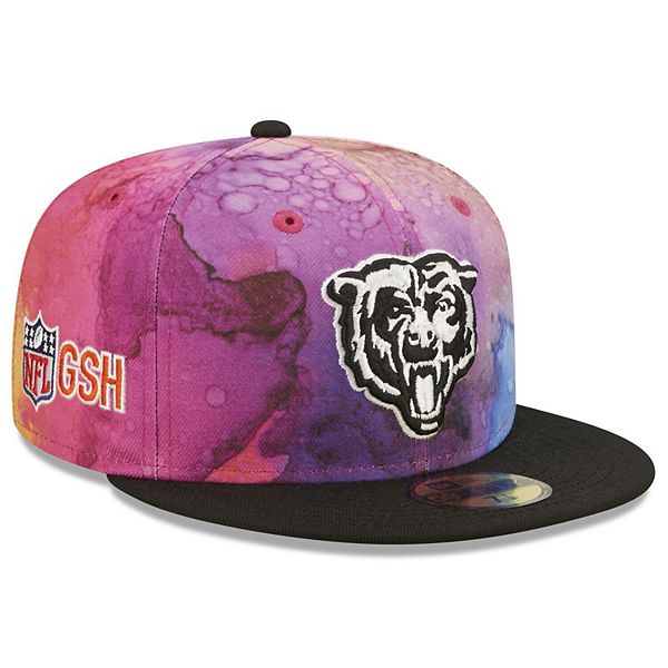 Men's New Era Pink/Black Chicago Bears 2022 NFL Crucial Catch 39THIRTY Flex  Hat