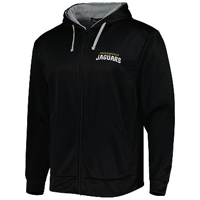 Men's Dunbrooke Black/Gray Jacksonville Jaguars Apprentice Full-Zip Hoodie