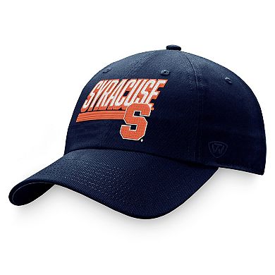 Men's Top of the World Navy Syracuse Orange Slice Adjustable Hat