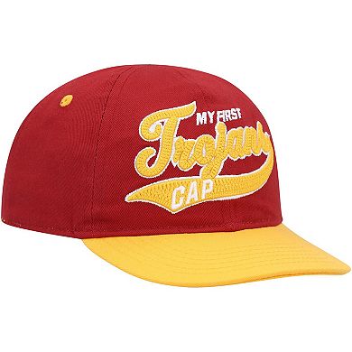Infant Cardinal/Gold USC Trojans Old School Slouch Flex Hat