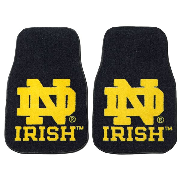 FANMATS® 2pk. Notre Dame Fighting Irish Floor Mats