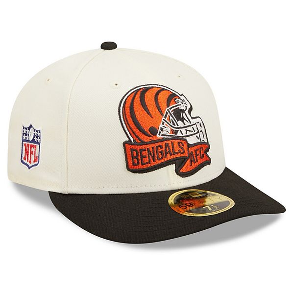 Men's New Era White/Black Cincinnati Bengals 2023 Sideline