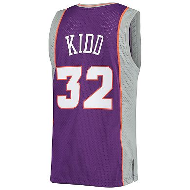 Men's Mitchell & Ness Jason Kidd Purple Phoenix Suns Big & Tall Hardwood Classics 2000/01 Swingman Jersey