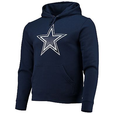 Men's CeeDee Lamb Navy Dallas Cowboys Big & Tall Fleece Name & Number Pullover Hoodie