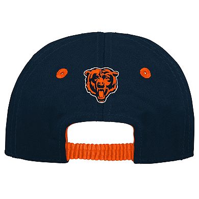 Infant Navy/Orange Chicago Bears My First Tail Sweep Slouch Flex Hat