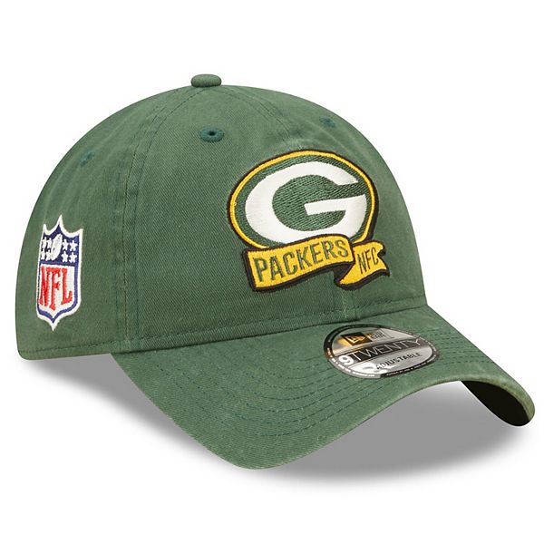 Toddler New Era Green Green Bay Packers 2022 Sideline 9TWENTY Adjustable Hat