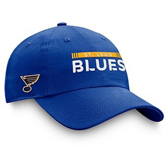 Men's Fanatics Branded Blue St. Louis Blues Authentic Pro Rink Adjustable Hat