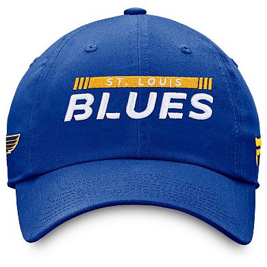 Men's Fanatics Branded Blue St. Louis Blues Authentic Pro Rink Adjustable Hat