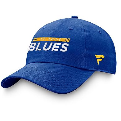 Men's Fanatics Branded Blue St. Louis Blues Authentic Pro Rink Adjustable Hat
