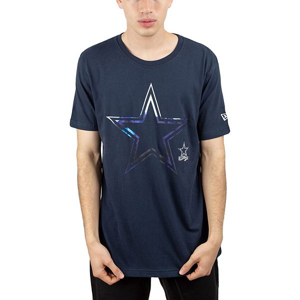 Dallas Cowboys Tommy Hilfiger All Over Print T-Shirt - Gray/Navy