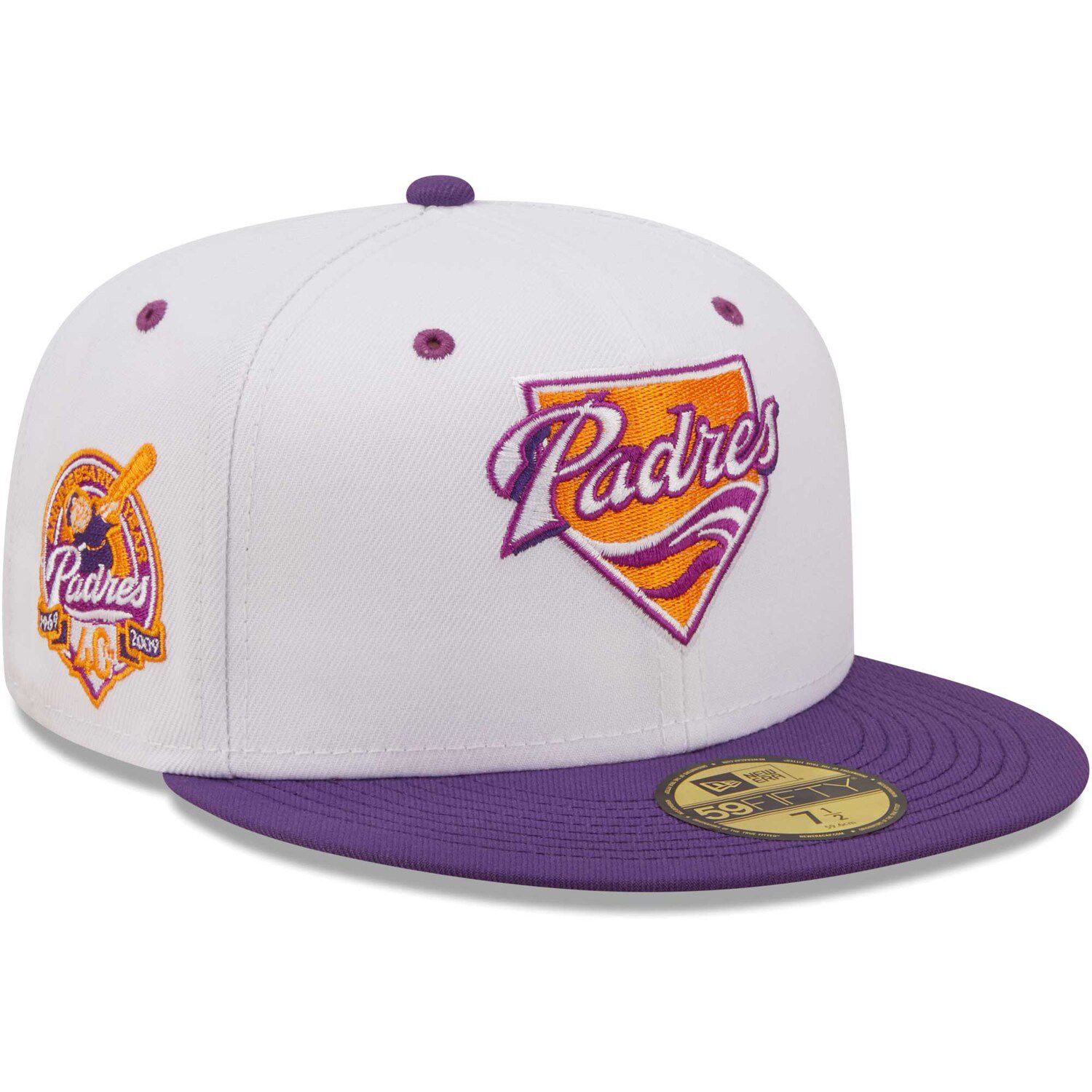 Houston Astros New Era 2017 World Series Grape Lolli 59FIFTY Fitted Hat -  White/Purple