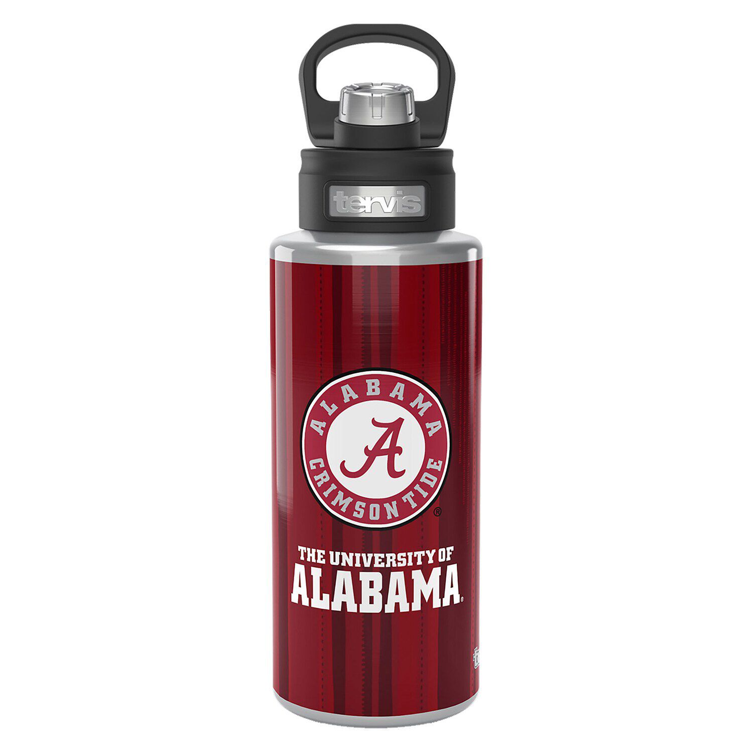 NCAA Alabama Crimson Tide 32oz Chrome Thirst Hydration Water Bottle