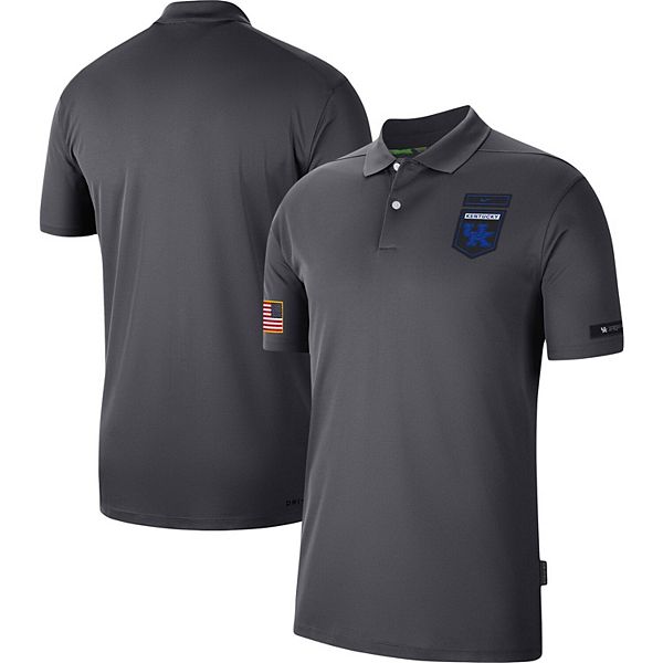 Cats, Kentucky Nike Golf Men's Victory Stripe Polo