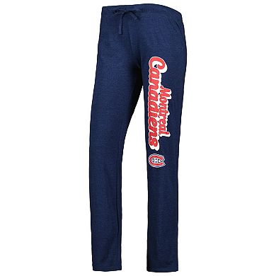 Women's Concepts Sport Heather Red/Heather Navy Montreal Canadiens Meter Muscle Tank Top & Pants Sleep Set