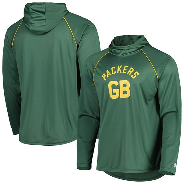 Starter Mens Green Bay Packers Sweatshirt, Green, Large