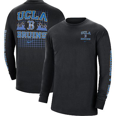 Men's Nike Black UCLA Bruins Tour Max 90 Long Sleeve T-Shirt
