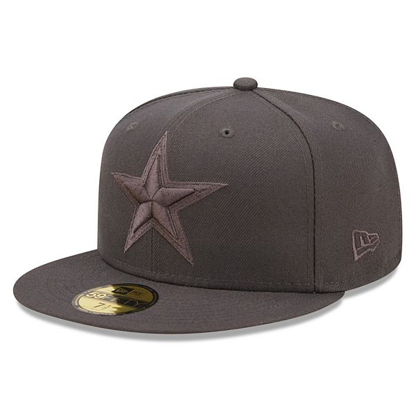 Men's New Era Graphite Dallas Cowboys Color Pack 59FIFTY Fitted Hat