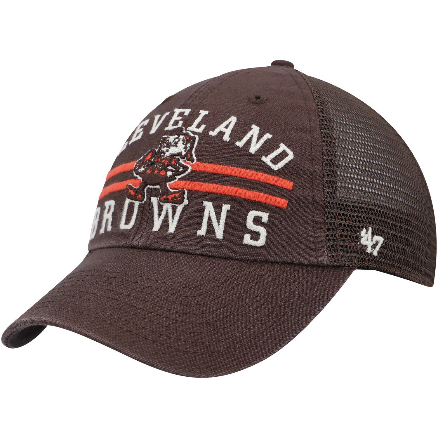 Men's '47 Cream Chicago Bears Breakout MVP Trucker Adjustable Hat