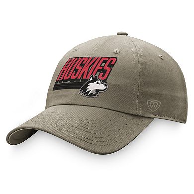 Men's Top of the World Khaki Northern Illinois Huskies Slice Adjustable Hat