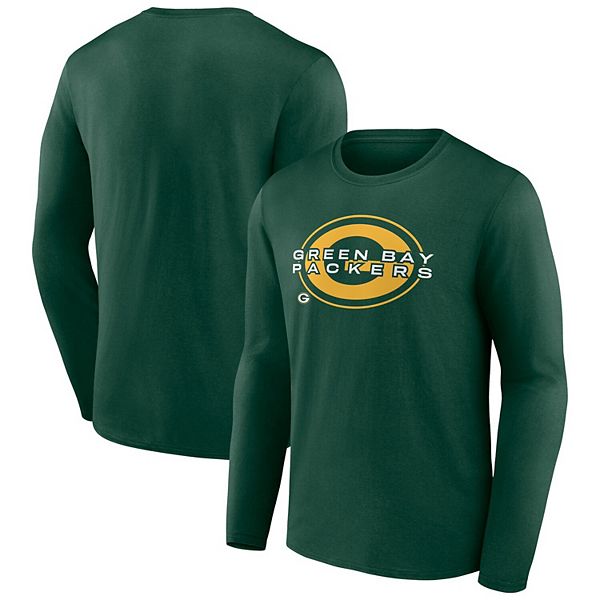 Men's Green Bay Packers Fanatics Branded Green Home Stretch Team T-Shirt