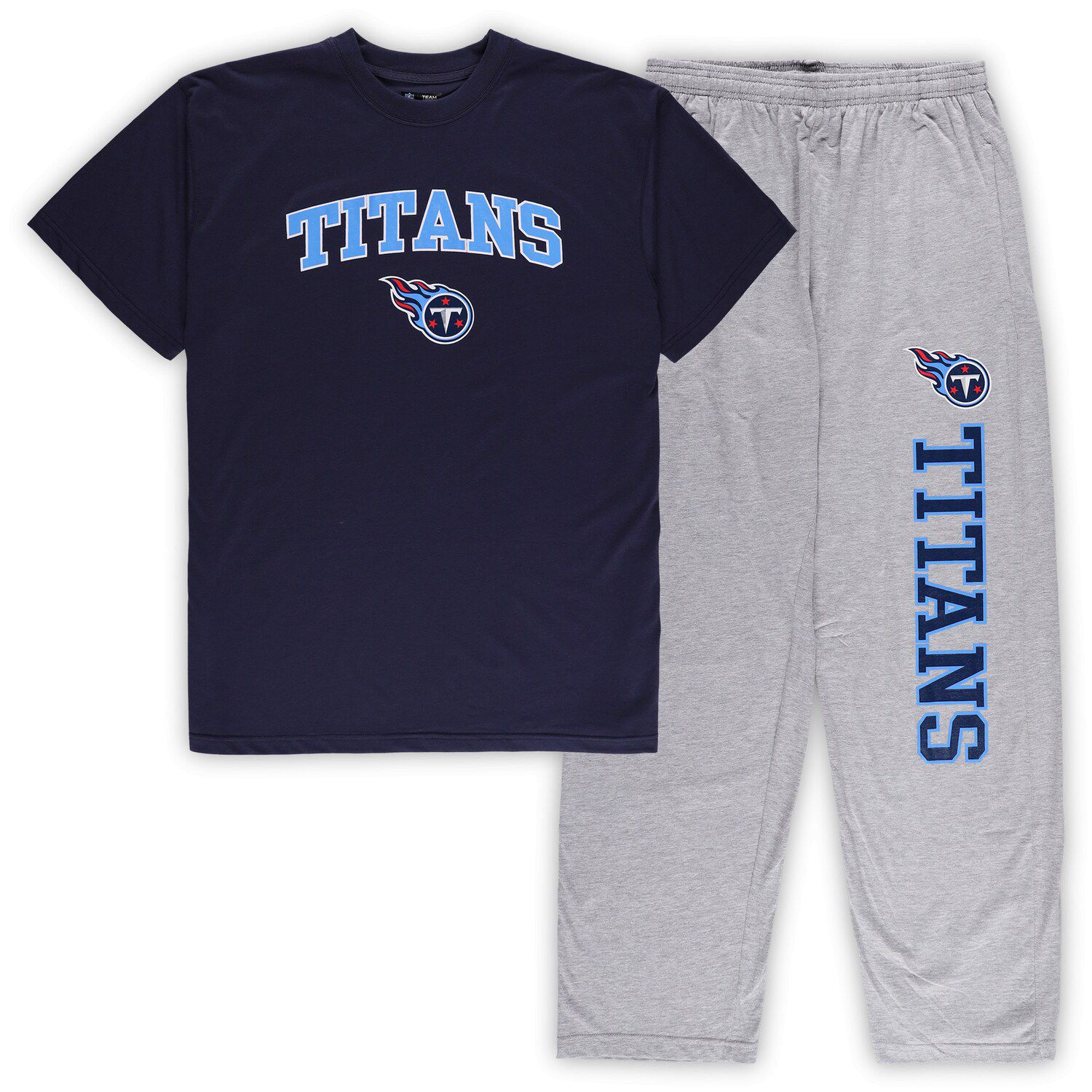 Starter Men's Navy Tennessee Titans Blitz Fleece Jogger Pants