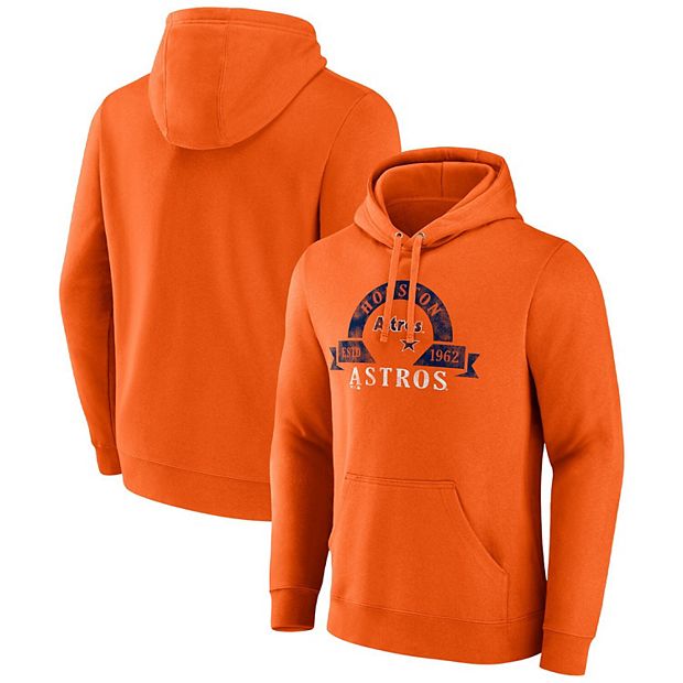 Houston Astros Iconic Brushed Poly Quarter Zip - Mens