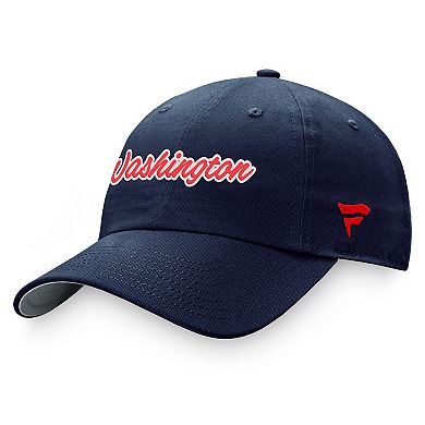 Women's Fanatics Branded Navy Washington Capitals Breakaway Adjustable Hat